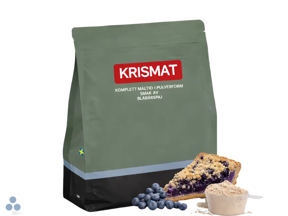 ComFoo Krismat Blåbærpai