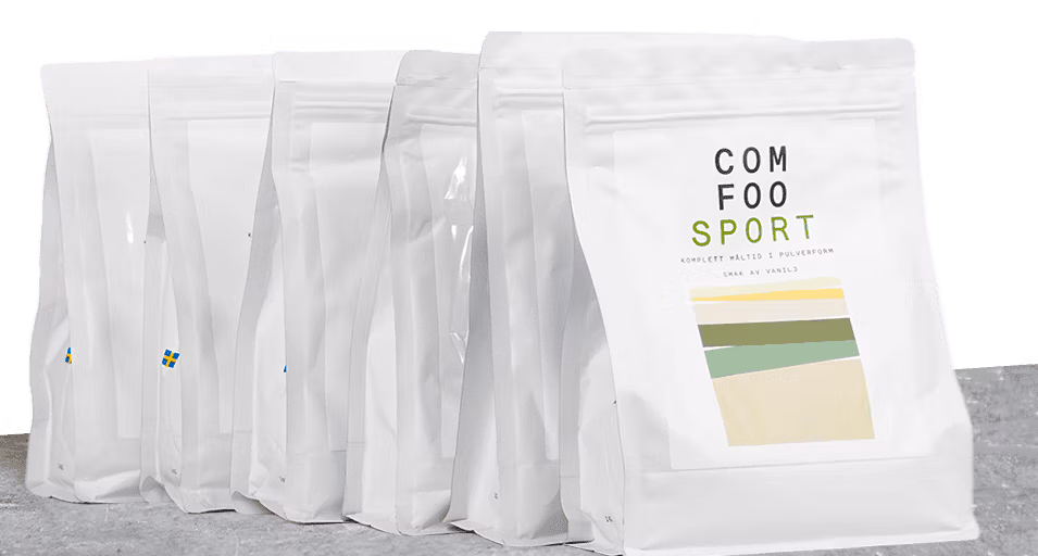 ComFoo Sport, proteintät måltidsersättning för träning och återhämtning