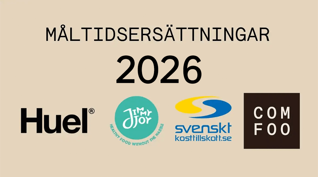Bästa måltidsersättningen 2026 – jämförelse och guide