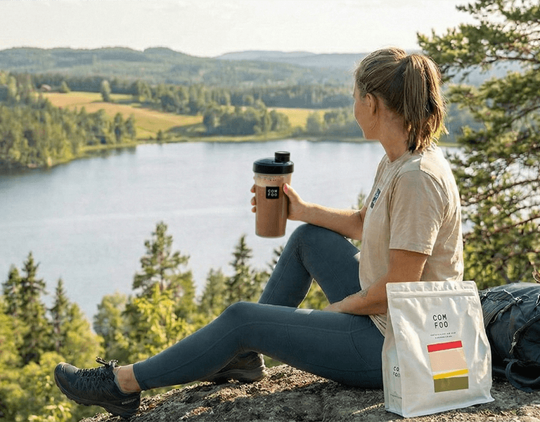 ComFoo måltidsersättning med bär, vardagsanvändning