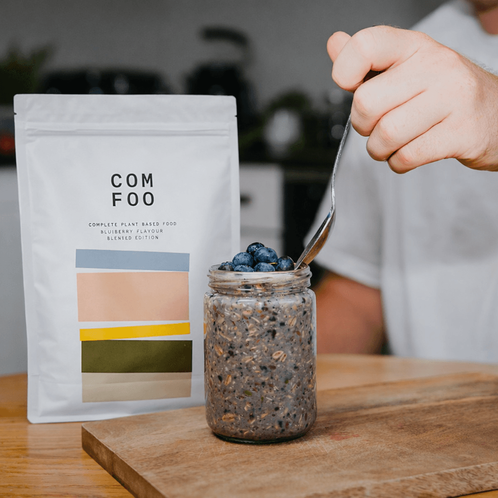 Overnight oats med ComFoo – enkel och näringsrik frukost